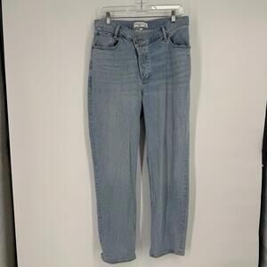 Abercrombie & Fitch Light Blue Straight Leg Jeans